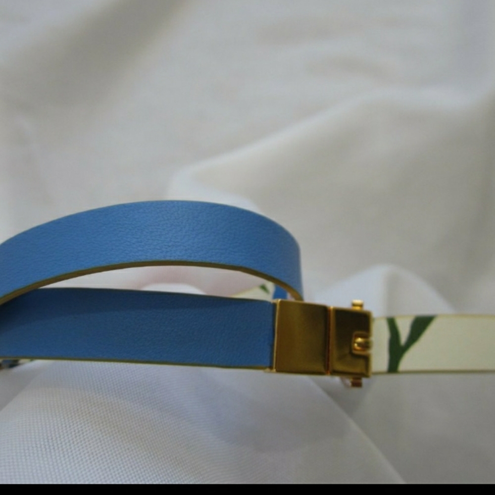 Multi Color Reversable Tory Burch Bracelet - Picture 3 of 4